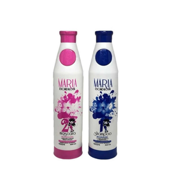 Kit Maria Escandalosa Escova Progressiva 2x1000ml