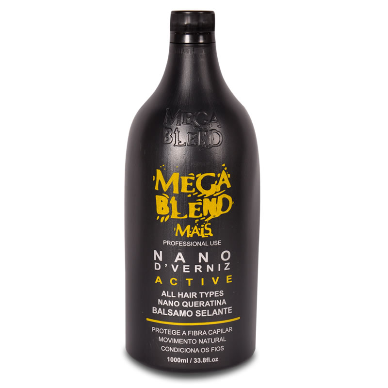 Progressiva Mega Blend Ouro Edition 1 L - iBella Cosméticos