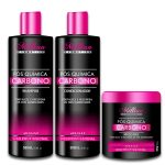 Kit Reconstrução Carbono Pós Química 3x500ml Millian