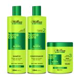 Kit Manutenção Home Care Quiabo Millian Ultra Hidratante 3x500ml