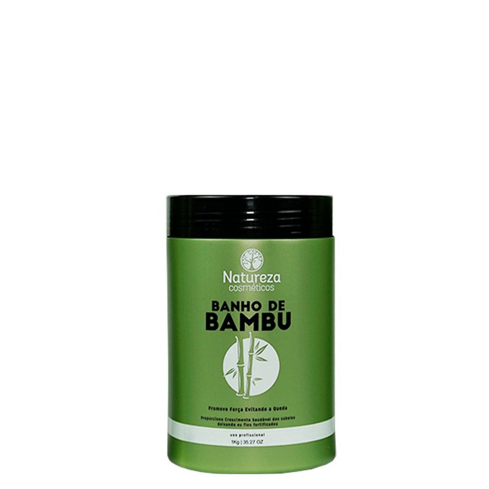 Natureza Cosméticos Máscara Banho De Bambu 1 Kilo