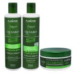 Kit Manutenção Quiabo Plancton Shampoo + Máscara + Condicionador 3 em 1