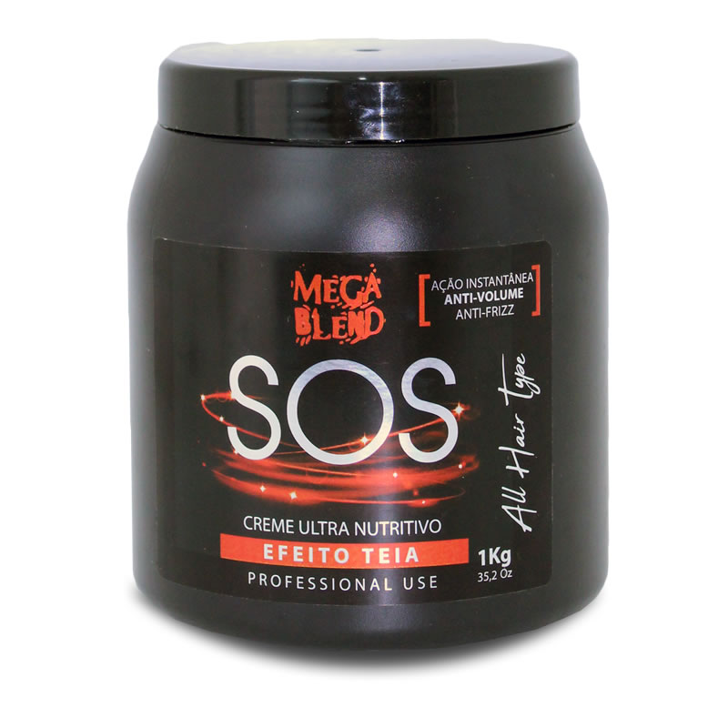 Creme Hidratante SOS Efeito TEIA Mega Blend 1 Kilo